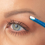 TRIM Azure Collection Slant Tip Tweezer – Precision-Ground Tips Grasp Even The Finest Hairs – Angled to Align with The Brow's Natural Arch – Calibrated Tension for More Control – Stainless Steel