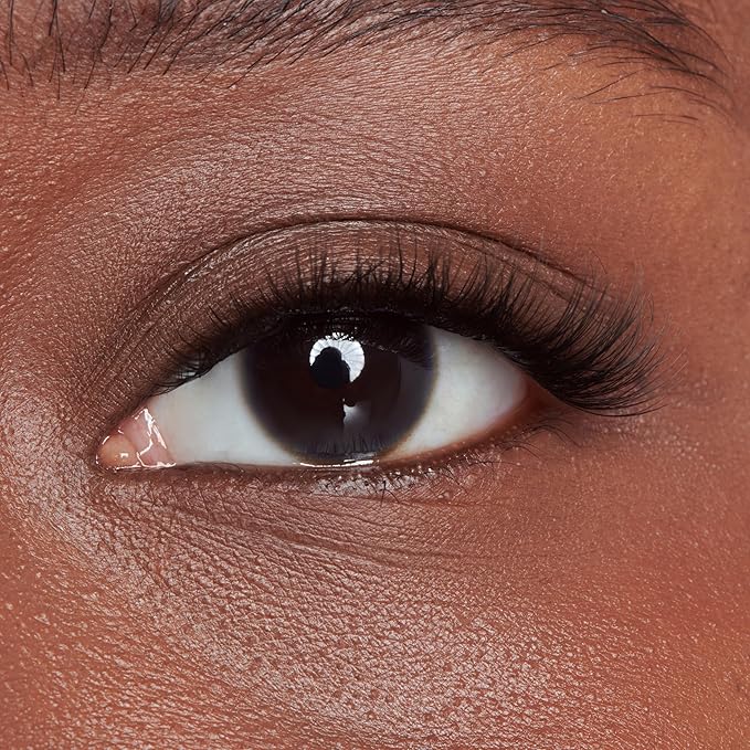 KISS imPRESS Falsies Long Lasting Self Adhesive Eyelashes, ‘Demi Wispy’, 5 Day Extended Wear, 24 Light Volume Lash Clusters (5,6,8,10,12, & 14mm), Precision Non-Stick Applicator