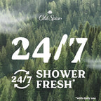 Old Spice Cleansing Body Wash for Men, 24/7 Shower Fresh with Lasting Scent, Cleanse & Refresh, Gentle on Skin, Vitamin B3, Timber with Sandalwood + Cypress Scent, 18 oz (Pack of 4)