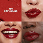 COVERGIRL Clean Lip Color, Cinnablaze, Satin Finish, Squalane, Avocado & Aloe, Carmine-Free, Non-Drying, 0.12oz