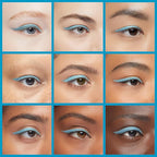 ColourPop Crème Gel Waterproof Eyeliner - 18HR Wear, Ultra-Pigmented Eyeliner Pencil with Matte & Metallic Finishes - Smudge-Proof, Vegan & Cruelty-Free - Crystal Crush (0.01 oz)