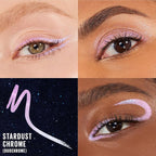 Maybelline Tattoo Studio Long-Lasting Sharpenable Eyeliner Pencil, Glide on Smooth Gel Pigments with 36 Hour Wear, Waterproof, Stardust Chrome, 1 Count