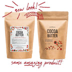 Better Shea Butter Raw Cocoa Butter - Unrefined, 100% Pure, Food Grade - Use for Cocoa Lip Balm, Stretch Marks Cream, Cacao Butter Cream, Scars Oil, Whipped Lotion - Skin & Hair Moisturizer 1LB Block
