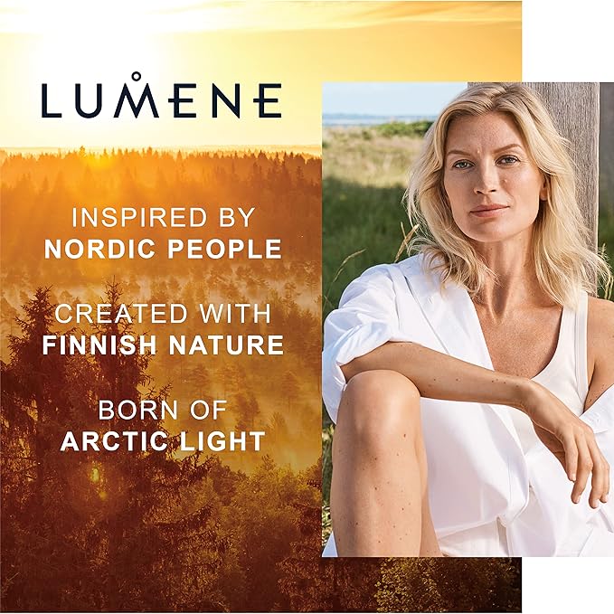 Lumene Bright Eyes All-In-One Eye Treatment - Eye Cream for Dark Circles and Puffiness - Hydrating Eye Cream with Vitamin C + Hyaluronic Acid - Fragrance-Free + Vegan (15mL)