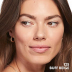 COVERGIRL Clean Invisible Foundation Makeup, Dewy & Glowy Natural Finish, Buildable Coverage, Skin-Like Smooth Look, Vegan, Buff Beige, 1oz
