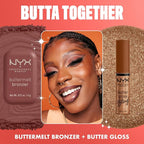 NYX PROFESSIONAL MAKEUP Butter Gloss Bling Lip Gloss, Non Sticky and Shiny Vegan Lip Makeup - Dripped Out