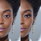 KISS Lash Couture The Muses Collection False Eyelashes - Empress, Black, Rounded, Doe-Eyed, Refined Faux Silk, Contact Lens Friendly, Pliable Band, Comfortable, Reusable, Cruelty Free, Vegan | 1 Pair