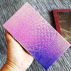 Large Empty Eyeshadow Makeup Box Magnetic Cosmetics Palette Fish Scale DIY Storage Tray Box Holder