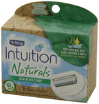INTUITION Schick Refill, Razors for Women Sensitive Skin | Intuition Razor Blades Refill with Organic Aloe, Razor Refills , 6 Count (Pack of 1)