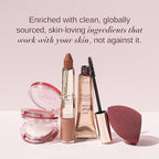 Wander Beauty Unlashed Volume & Curl Mascara - Volumizing, Lash Curling Mascara - 9 in 1 Multitasking Smudge-Proof Black Mascara - Nourish & Reduce Fallout With Peach Leaf, Vitamin E & B5 (2 Pack)