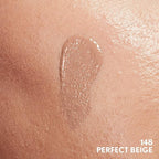COVERGIRL Clean Invisible Foundation Makeup, Dewy & Glowy Natural Finish, Buildable Coverage, Skin-Like Smooth Look, Vegan, Perfect Beige, 1oz