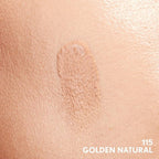 COVERGIRL Clean Invisible Foundation Makeup, Dewy & Glowy Finish, Buildable Coverage, Skin-Like Smooth Look, Vegan, Golden Natural, 1oz