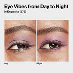 REVLON ColorStay Day to Night Eyeshadow Quad, Longwear Shadow Palette with Transitional Shades and Buttery Soft Feel, Crease & Smudge Proof, 575 Exquisite, 0.16 oz