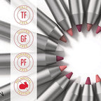 Mirabella Line & Define Lip Definer Lip Pencil, Smoothing & Moisturizing Retractable Lip Liner with Long-Lasting & Ultra-Creamy Formula, Antioxidants Vitamin C & E, & Built-In Sharpener - Bratty