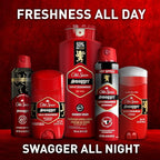 Old Spice Body Wash for Men, 24/7 Shower Fresh with Lasting Scent, Red Collection, Swagger with Cedarwood Scent, 33.4 fl oz (Pack of 4)