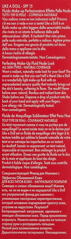 PUPA Milano Like A Doll Perfecting Make-Up Fluid, 30 ml