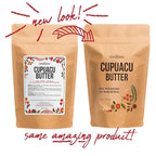 Cupuacu Butter Raw, Pure & Unrefined for Hair Growth & Dry Skin Use on Body and Face - Brazilian Body Butter Base, Lotion Base and Soap Making - Cupuaçu Butter 8 oz