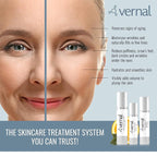 Vernal Anti Wrinkle Eye Cream - Vitamin C and Hyaluronic Acid Infused Collagen Eye Cream, Dark Circle Depuffing Eye Bag Cream for Dark Circles, Puffiness, Under Eye Bags, Crows Feet & Fine Lines