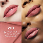 L'Oreal Paris Infallible Matte Resistance Liquid Lipstick, up to 16 Hour Wear, Tropical Vacay 210, 0.16 Fl Oz