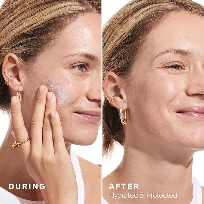 Supergoop! Triple Prep Weightless Multitasking Moisturizer SPF 40 Face Sunscreen - 1.7 fl oz - Hydrates & Protects Skin - Helps Filter Blue Light - Non-Comedogenic - For Normal to Oily Skin Types