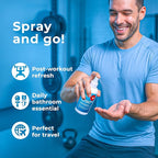 Hypochlorous Acid Spray (8oz, Reduces Acne), Targets Bacteria - HOCL Facial Cleanser Acne Spray for Face, Body, Eczema, Pimples, Breakouts & Overall Skin Recovery (Reduces Redness)