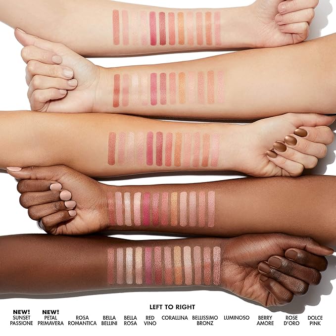 Milani Baked Blush - Berry Amore (0.12 Ounce) Cruelty-Free Powder Blush - Shape, Contour & Highlight Face for a Shimmery or Matte Finish (Pack of 2)