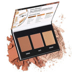 Black Radiance True Complexion Contour Palette, Light to