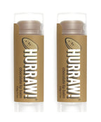 Hurraw! Chocolate Lip Balm, 2 Pack: Palm