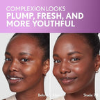 Covergirl Simply Ageless Skin Perfector Essence Foundation, 70 Rich, Tinted Skin Perfector, Skincare Makeup Hybrid, Sheer Tint, Radiant Finish, Skin-Like Finish, Vegan Formula, 1.0oz