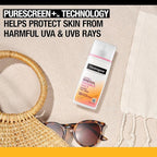 Neutrogena Purescreen+ Invisible Daily Defense Mineral Sunscreen for Face with SPF 30, Broad Spectrum Mineral Sunscreen with Vitamin E, Water Resistant, Fragrance-Free, 1.4 fl. oz