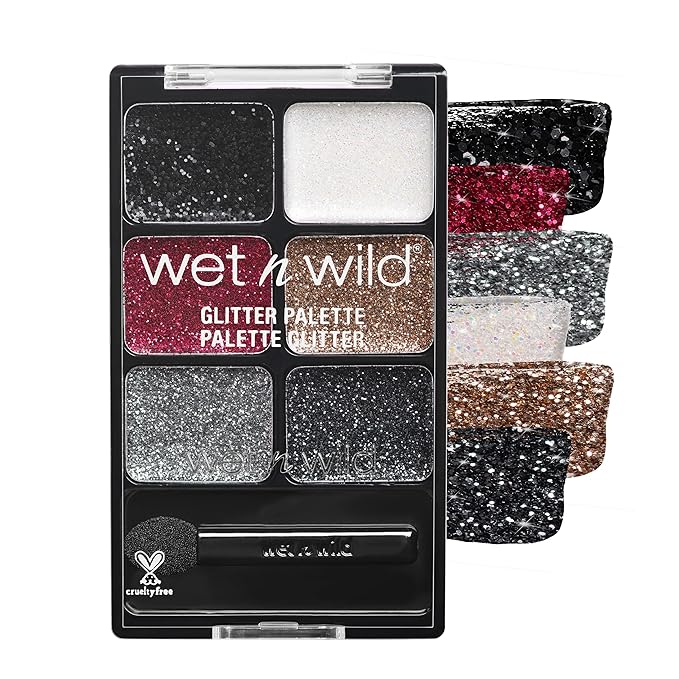 wet n wild Fantasy Makers Glitter Face Palette Heavy Metals
