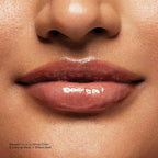 Almay Color & Care Hydrating Lip Gloss, Soft Natural Hues, Prebiotic Complex, Hyaluronic Filling-Sphere Technology, 300 Glitters Gold, 0.1 Fl Oz