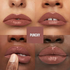 Maybelline Super Stay Vinyl Ink Longwear No-Budge Liquid Lipcolor Makeup, Highly Pigmented Color and Instant Shine, Punchy, Nude Lipstick, 0.14 fl oz, 1 Count