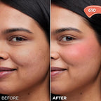 L'Oreal Paris True Match Lumi Le Liquid Blush, Intense Lightweight Blush Formula With Liquid Pigments, Dewy Rich Coral, 0.33 Fl Oz