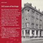 Kent 82T Handmade Folding Pocket Comb for Men, Fine Tooth Hair Comb Straightener for Everyday Grooming Styling Hair, Beard or Mustache, Use Dry or with Balms, Saw Cut Hand Polished, Made in England