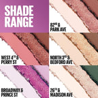 Maybelline New York Shadow Blocks Shadow Blocks Eyeshadow Palette, Stacked Eye Shadow Trio, 82nd & Park Ave, 0.08 oz