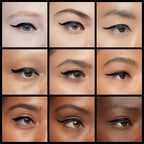 Almay Conditioning Liquid Eyeliner, Longwearing, Waterproof, Hydrating, 10 Black, 0.03 fl oz.