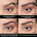 NYX PROFESSIONAL MAKEUP Lift & Snatch Eyebrow Tint Pen, Ash Brown (Pack Of 2)