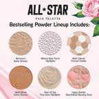 Physicians Formula All-Star Face Palette, Velvety-Smooth Buildable & Blendable Formulas,Versatile Matte and Multidimensional Shades, Cruelty-Free & Vegan