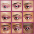 Midnight Plum Purple Red Lilac Shimmering Pressed Powder Single Vegan Eyeshadow; Talc, Paraben & Cruelty Free