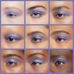 Blueberry Shimmering Violet Purple Blue Pressed Powder Single Eyeshadow; Talc, Paraben & Cruelty Free